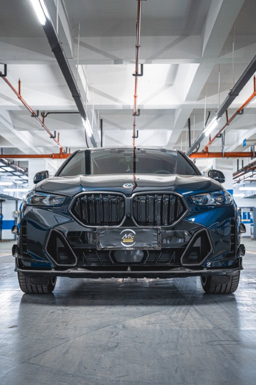 ArmorExtend AE Front Canards for BMW X6 M60i xDrive40i G06 LCI 2024-ON Pre-preg Carbon Fiber
