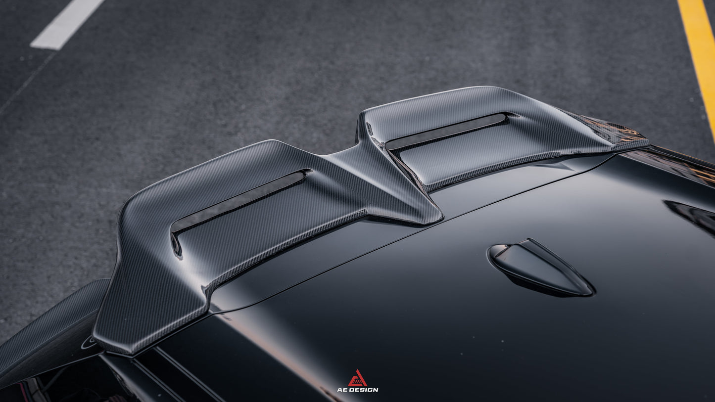 ArmorExtend AE Rear Roof Spoiler for BMW XM / XM Label Red G09 2023-ON Pre-preg Carbon Fiber