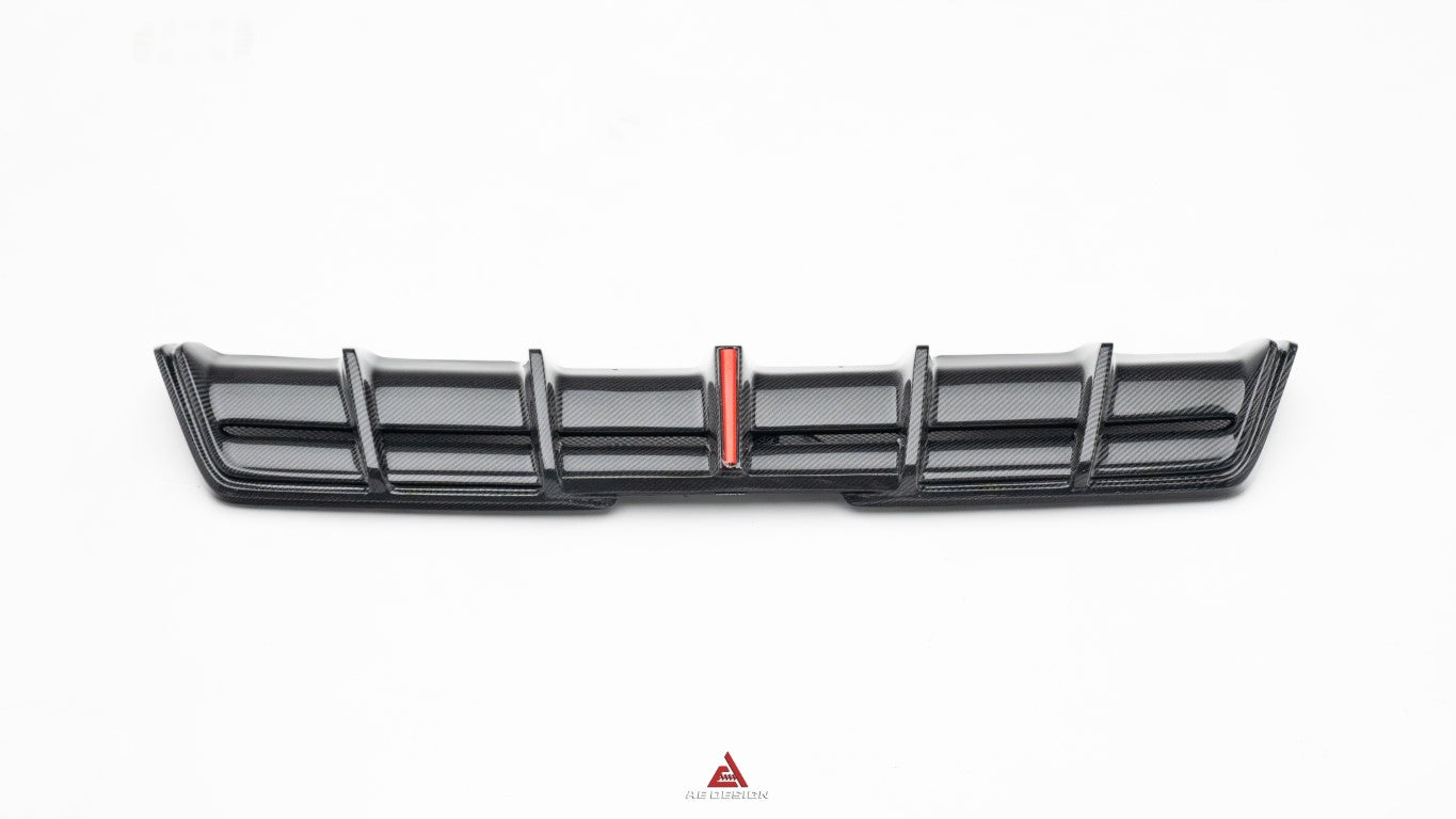 ArmorExtend AE Rear Diffuser & Canards for BMW XM / XM Label Red G09 2023-ON Pre-preg Carbon Fiber
