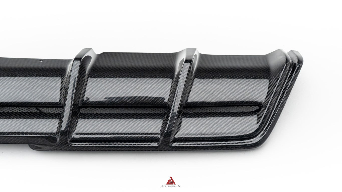 ArmorExtend AE Rear Diffuser & Canards for BMW XM / XM Label Red G09 2023-ON Pre-preg Carbon Fiber