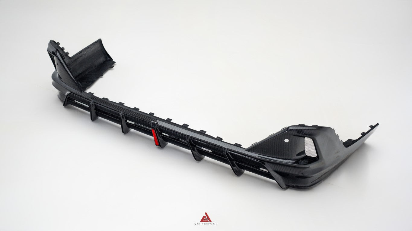 ArmorExtend AE Design Rear Diffuser & Canards for BMW i5 M60 & 5 Series 550e xDrive G60 G61 2024-ON Carbon Fiber
