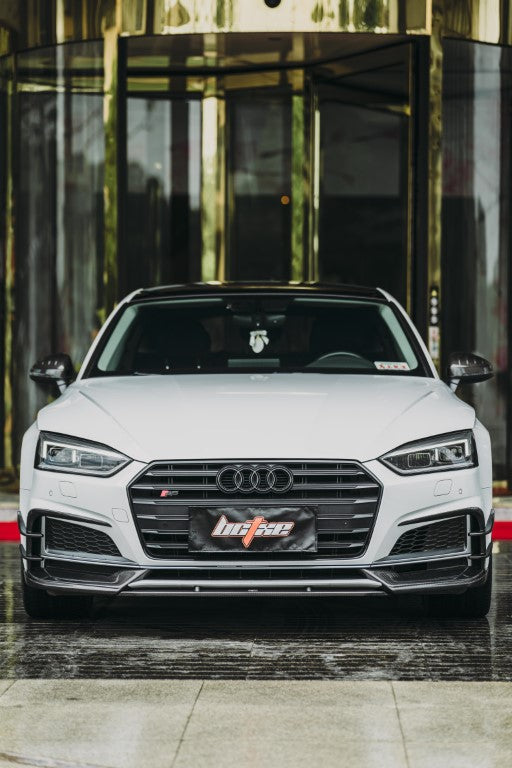 BCTXE Tuning Front Lip for Audi S5 A5 S-line B9 2017-2019 Dry Pre-preg Carbon Fiber
