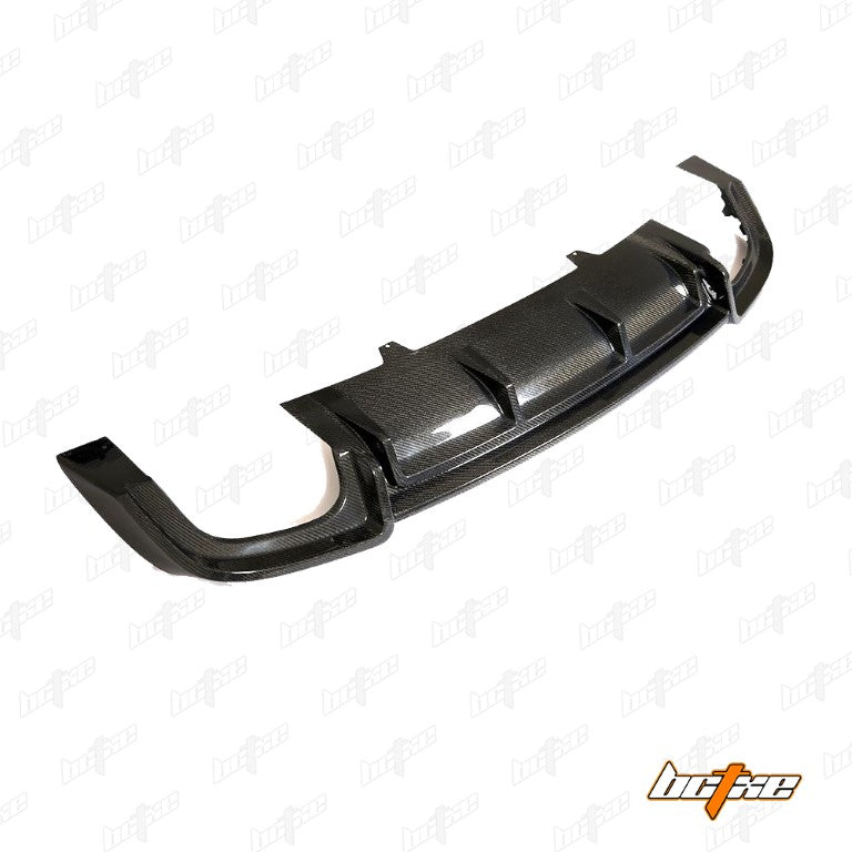 BCTXE Tuning Rear Diffuser for Audi S5 A5 B9 2017-2019 Dry Pre-preg Carbon Fiber