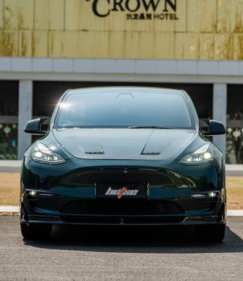 BCTXE Tuning Hood for Tesla Model Y Performance Standard 2020-2025 Carbon Fiber
