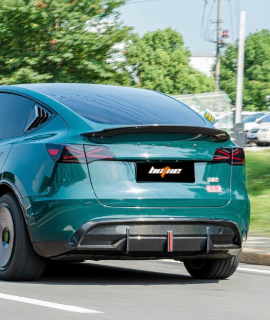 BCTXE Tuning Rear Diffuser for Tesla Model Y Performance Standard 2020-2025 Carbon Fiber