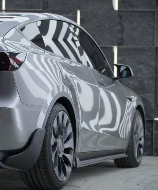BCTXE Tuning V1 Side Skirts for Tesla Model Y Performance Standard 2020-2025 Carbon Fiber