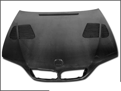 CMST Tuning Hood for BMW 3 Series 330 325 320 E46 1999-2005 Carbon Fiber/FRP