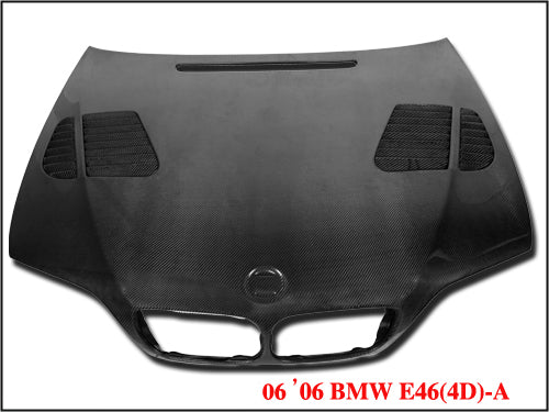CMST Tuning Hood for BMW 3 Series 330 325 320 E46 1999-2005 Carbon Fiber/FRP