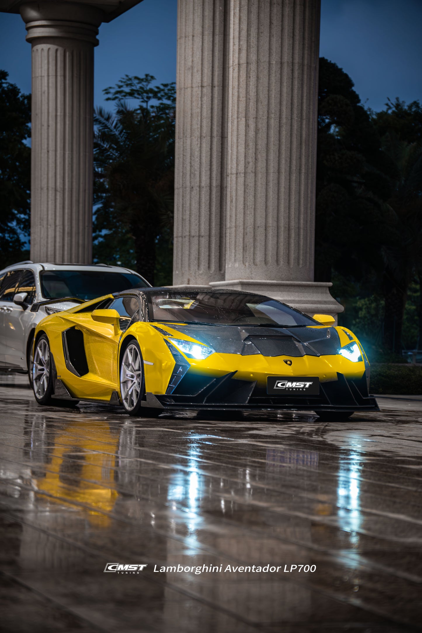 CMST Tuning Front Bumper for Lamborghini Aventador LP700 LP720 S LP740 2012-2023 Dry Pre-Preg Carbon Fiber / FRP