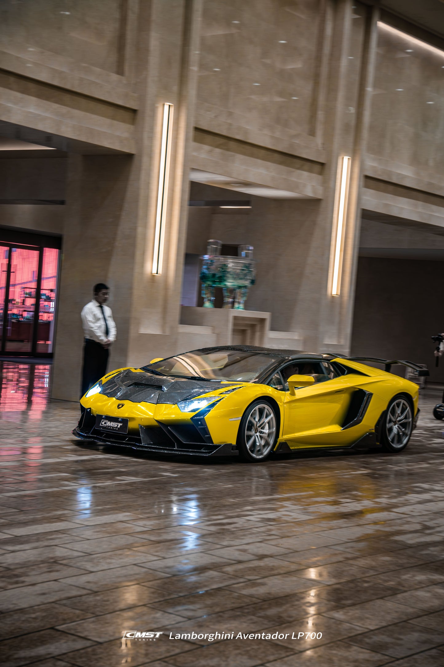 CMST Tuning Front Bumper for Lamborghini Aventador LP700 LP720 S LP740 2012-2023 Dry Pre-Preg Carbon Fiber / FRP