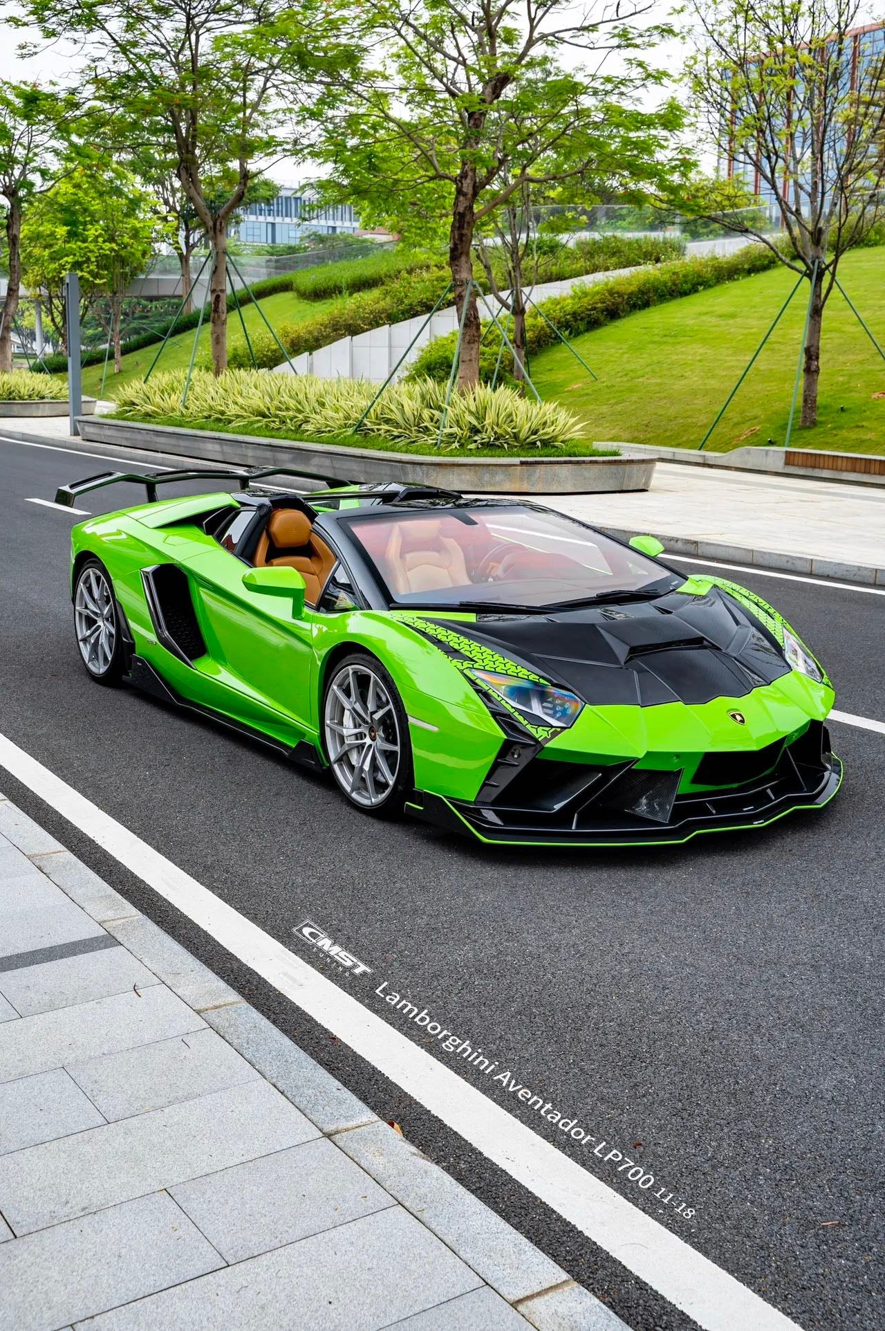 CMST Tuning Front Bumper for Lamborghini Aventador LP700 LP720 S LP740 2012-2023 Dry Pre-Preg Carbon Fiber / FRP