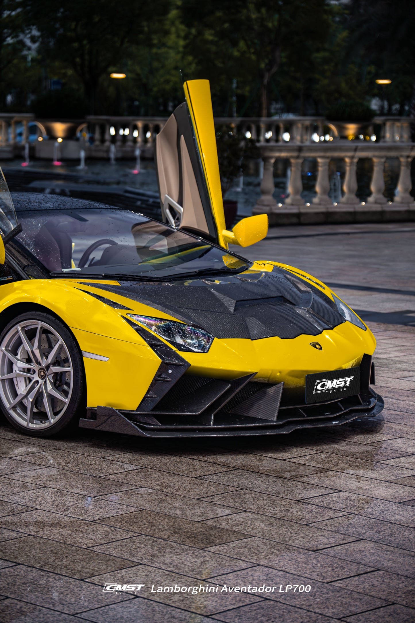 CMST Tuning Front Bumper for Lamborghini Aventador LP700 LP720 S LP740 2012-2023 Dry Pre-Preg Carbon Fiber / FRP
