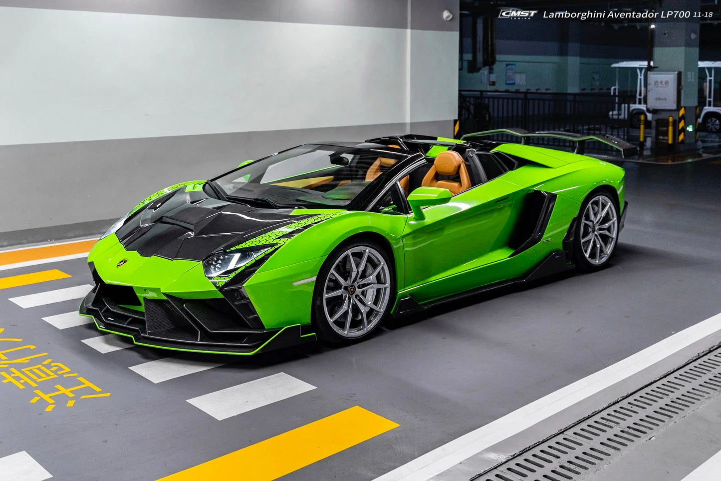 CMST Tuning Front Bumper for Lamborghini Aventador LP700 LP720 S LP740 2012-2023 Dry Pre-Preg Carbon Fiber / FRP