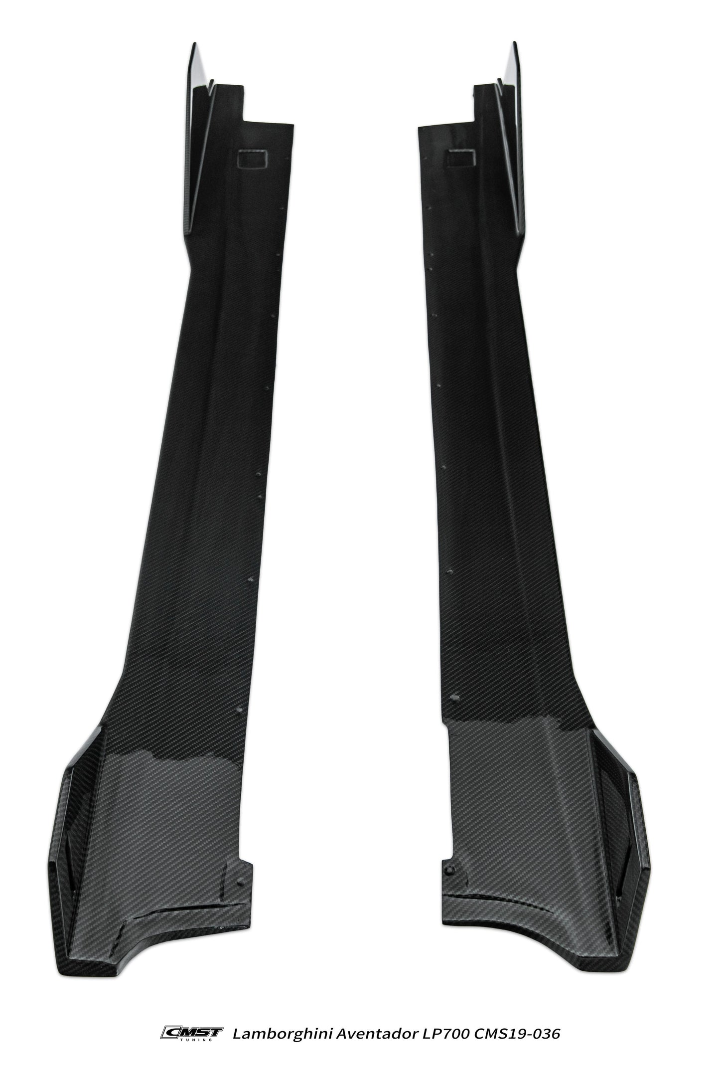CMST Tuning Side Skirts for Lamborghini Aventador LP700 LP720 S LP740 2012-2023 Dry Pre-Preg Carbon Fiber / FRP