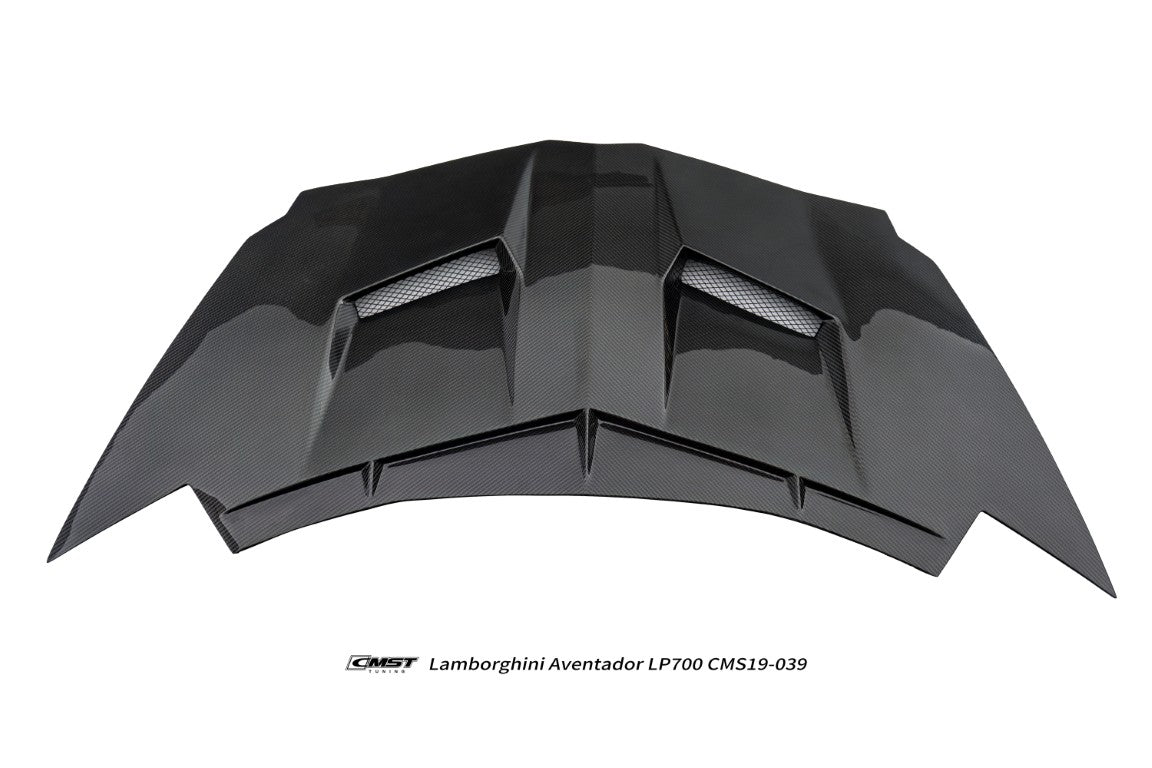 CMST Tuning V2 Hood for Lamborghini Aventador LP700 LP720 S LP740 2012-2023 Dry Pre-Preg Carbon Fiber / FRP