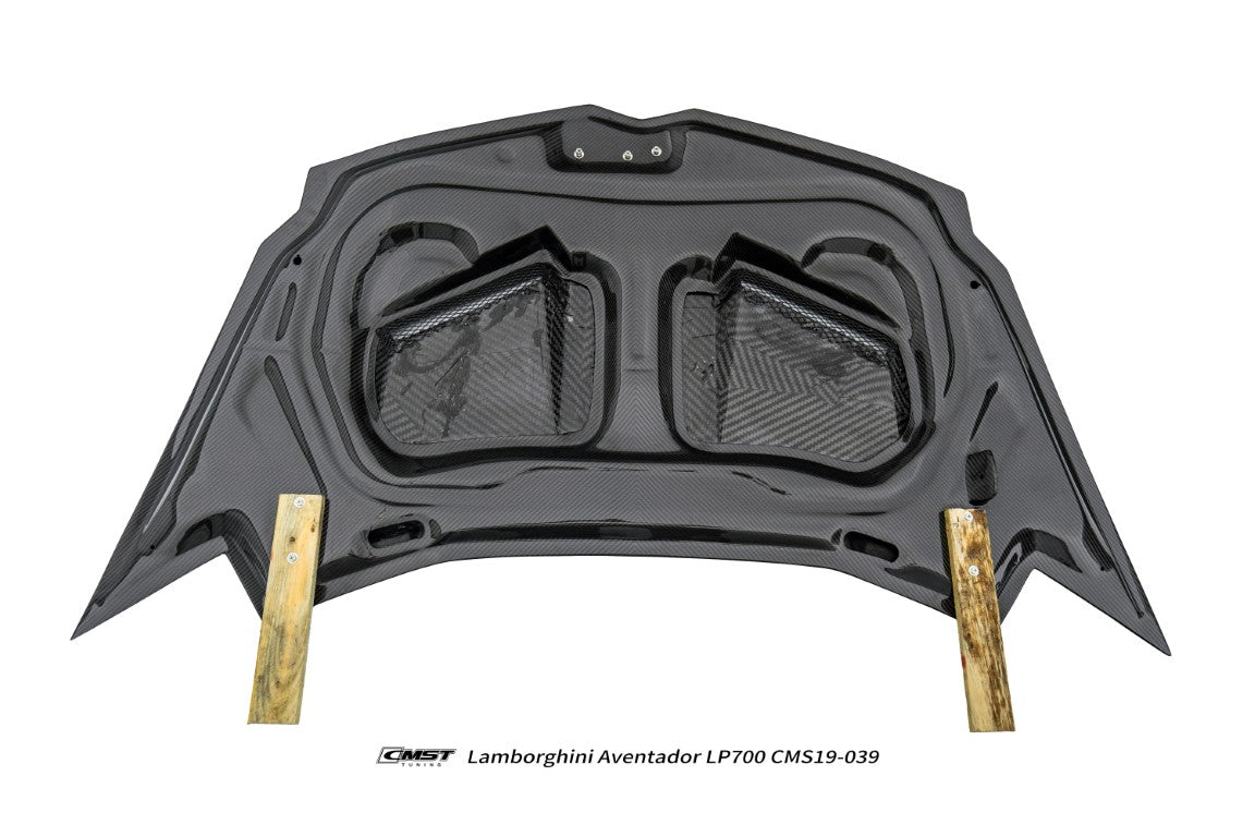CMST Tuning V2 Hood for Lamborghini Aventador LP700 LP720 S LP740 2012-2023 Dry Pre-Preg Carbon Fiber / FRP