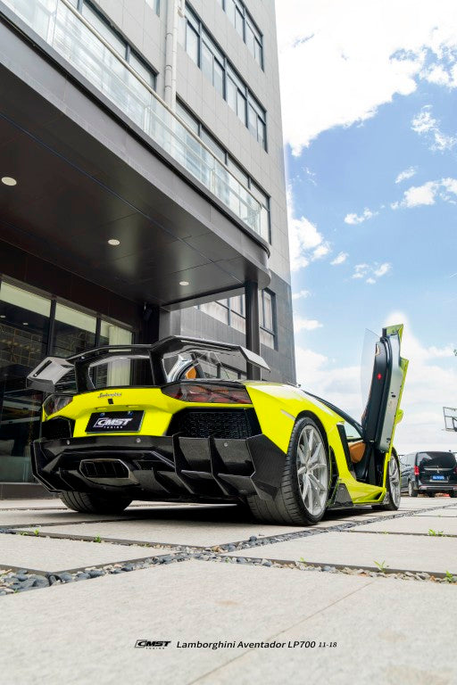 CMST Tuning V1 Rear Spoiler Wing for Lamborghini Aventador LP700 LP720 2012-2023 Dry Pre-preg Carbon Fiber / FRP