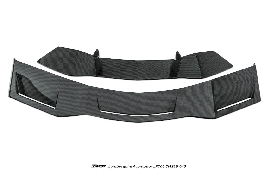 CMST Tuning V1 Rear Spoiler Wing for Lamborghini Aventador LP700 LP720 2012-2023 Dry Pre-preg Carbon Fiber / FRP