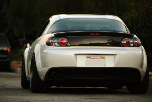 CMST Tuning Rear Trunk Lid for Mazda RX-8 2004-2009 Carbon Fiber/FRP