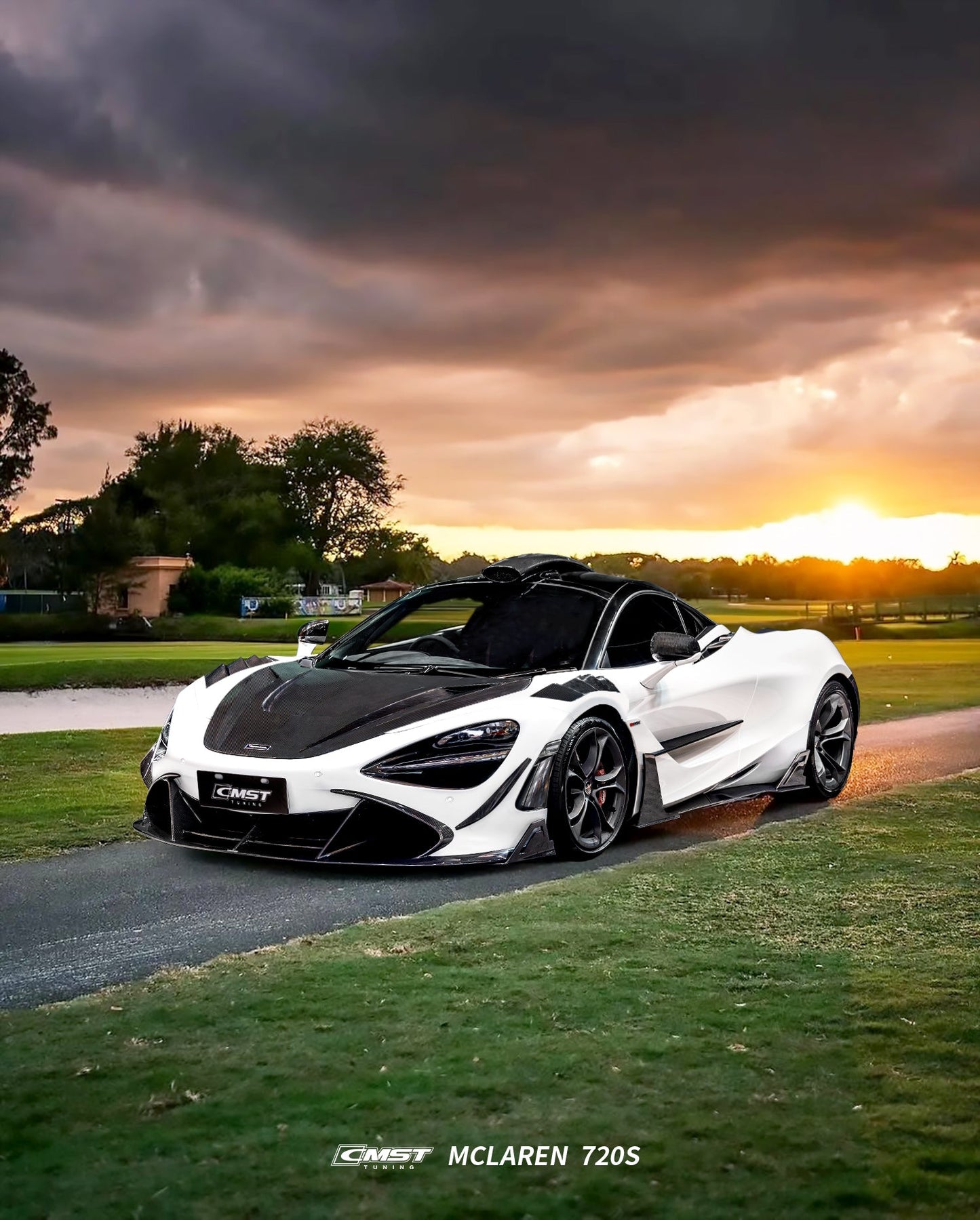 CMST Tuning Front Canards for McLaren 720S 2018-2023 Dry Pre-preg Carbon Fiber / FRP