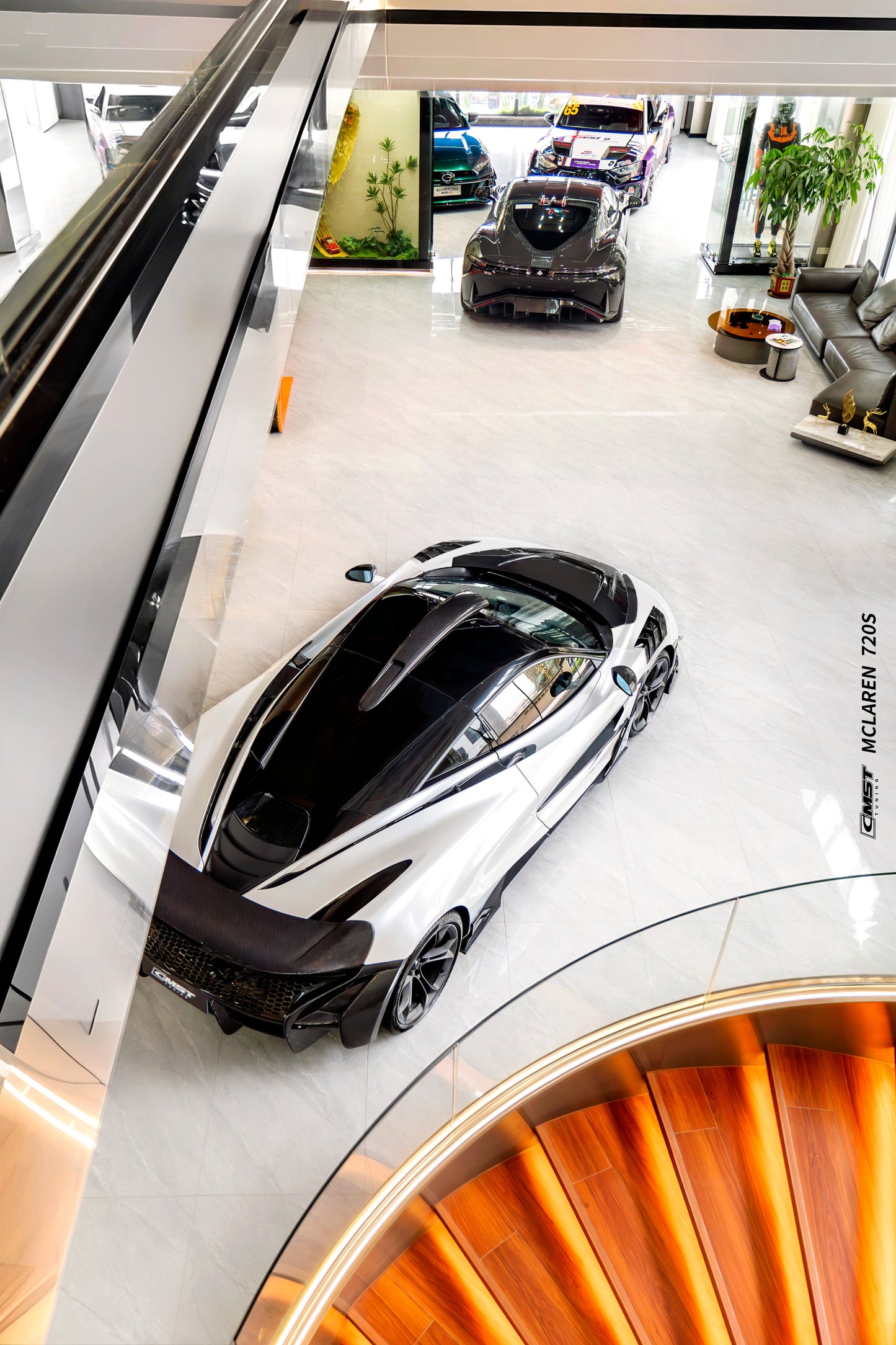 CMST Tuning Side Skirts for McLaren 720S 2018-2023 & 750S 2024-ON Dry Pre-preg Carbon Fiber / FRP