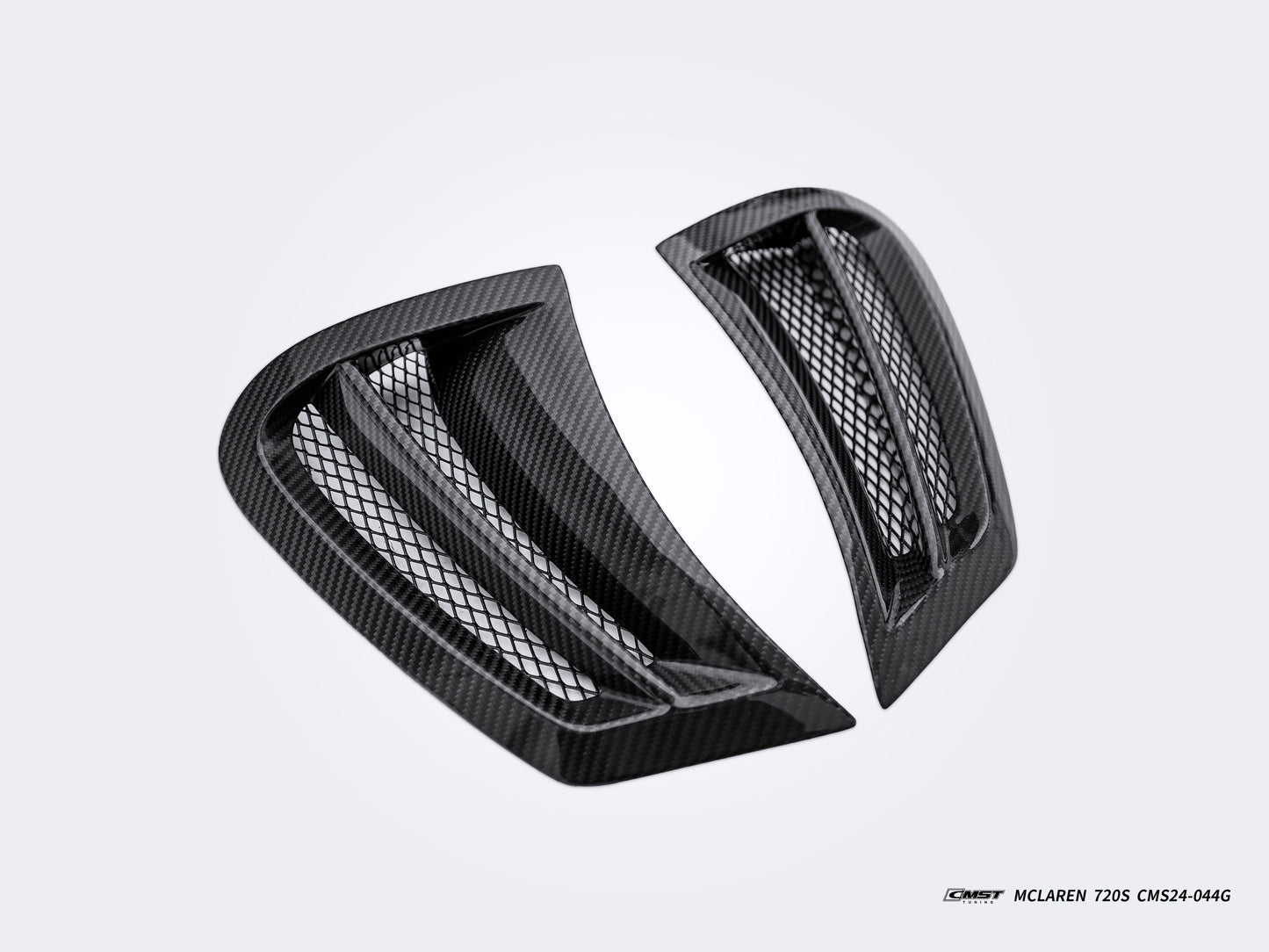 CMST Tuning Upper Valences for McLaren 720S 2018-2023 Dry Pre-preg Carbon Fiber / FRP