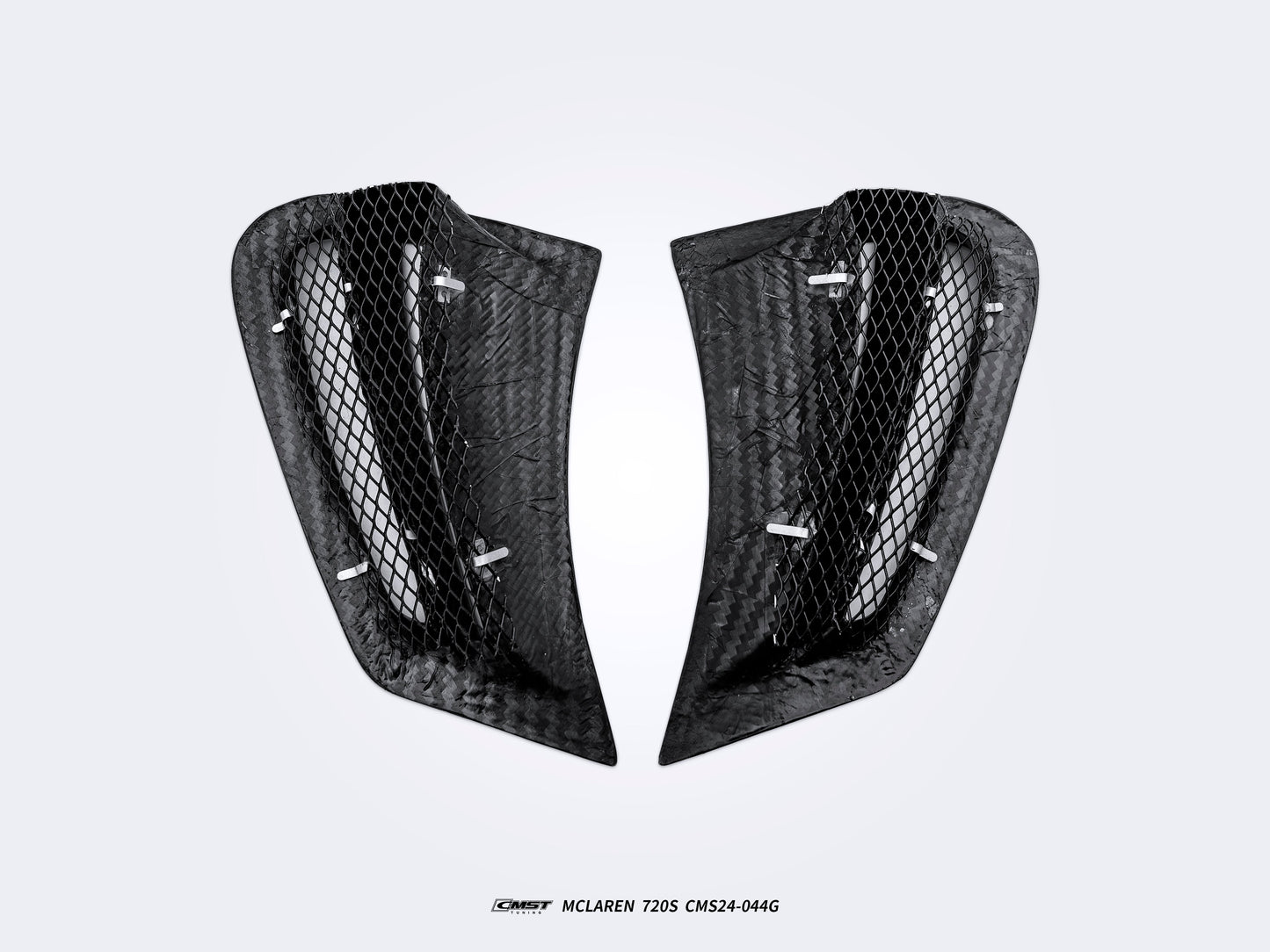 CMST Tuning Upper Valences for McLaren 720S 2018-2023 Dry Pre-preg Carbon Fiber / FRP