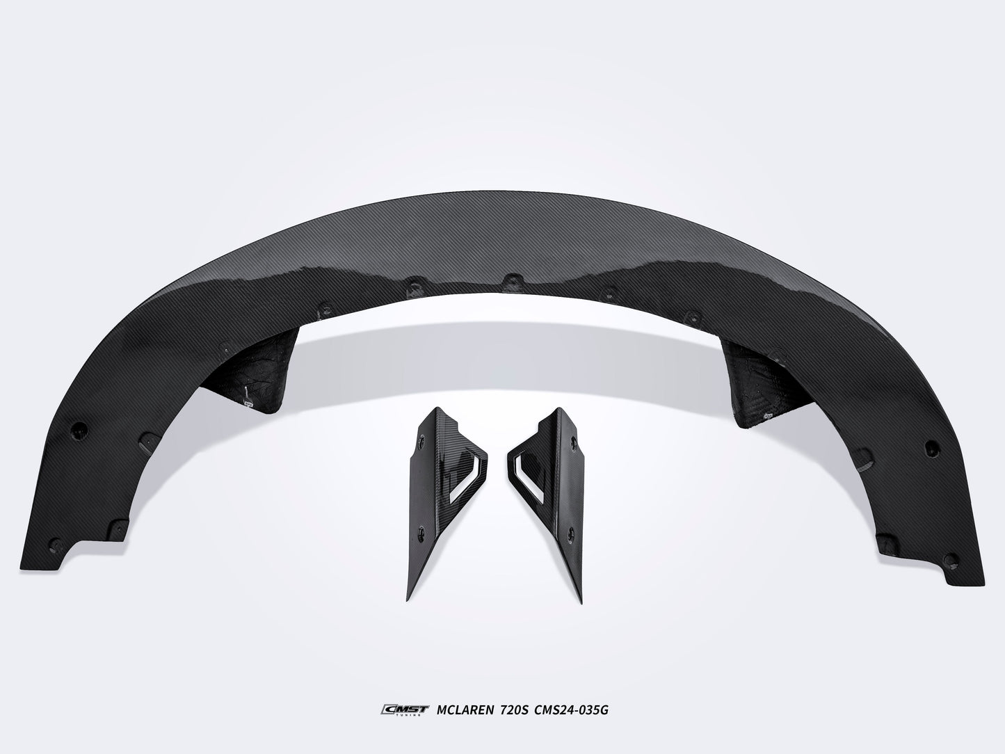 CMST Tuning V3 Front Lip for McLaren 720S 2018-2023 Dry Pre-preg Carbon Fiber / FRP