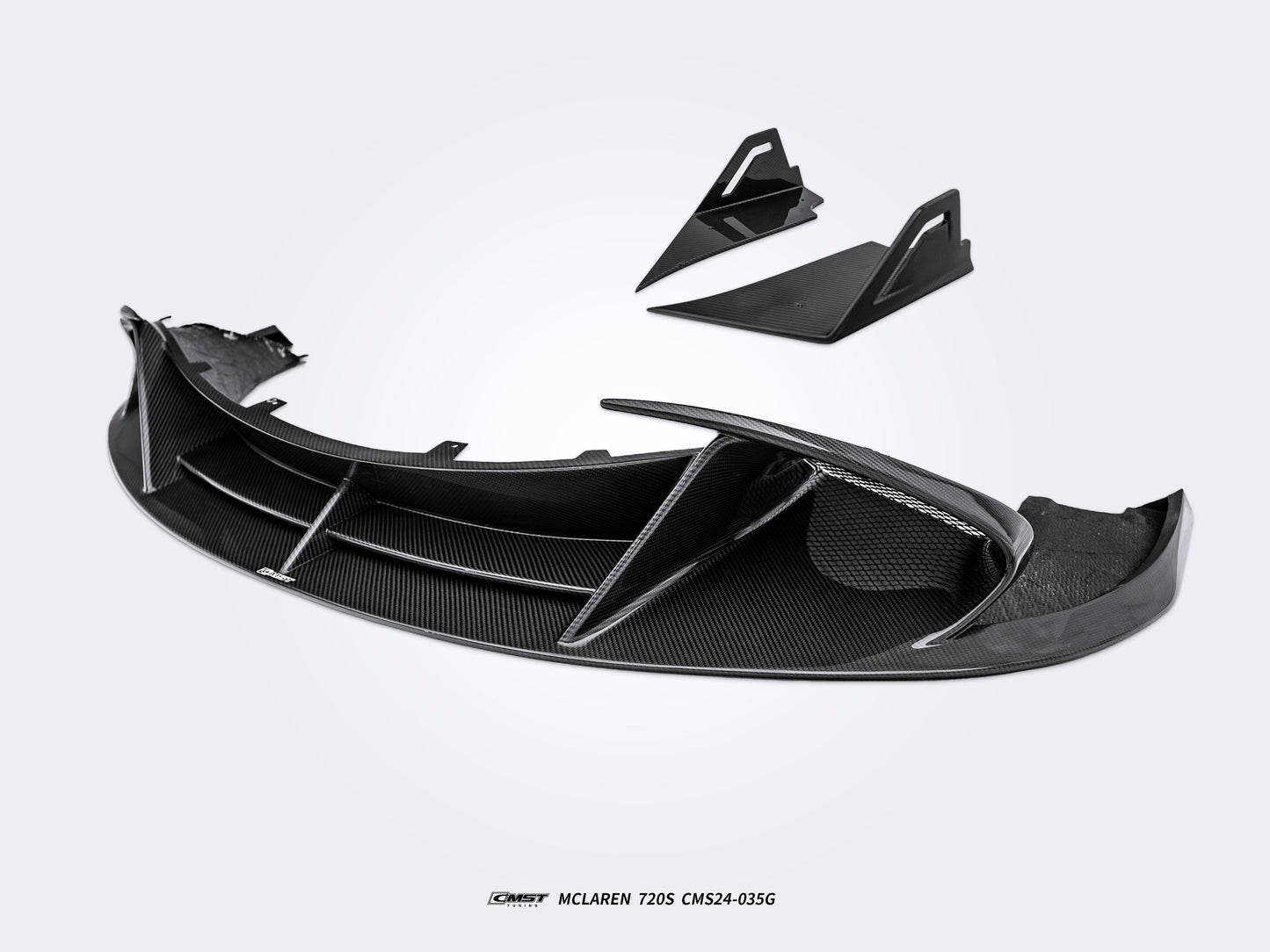 CMST Tuning V3 Front Lip for McLaren 720S 2018-2023 Dry Pre-preg Carbon Fiber / FRP