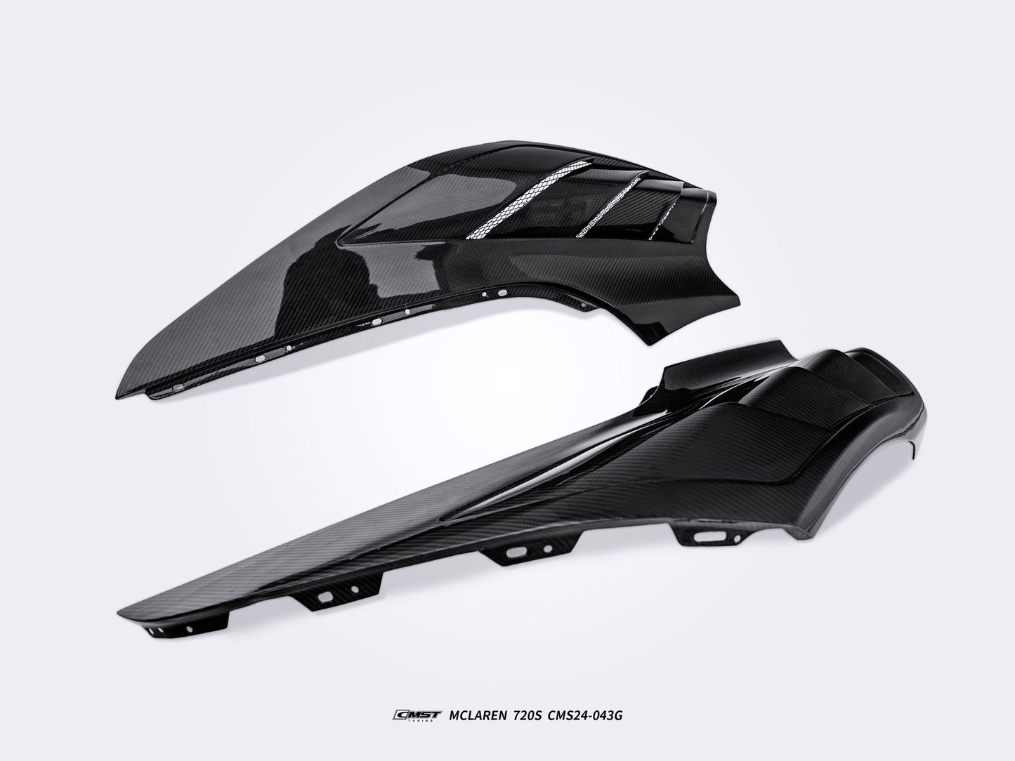 CMST Tuning Front Fenders for McLaren 720S & 750S & 765LT Dry Pre-preg Carbon Fiber / FRP