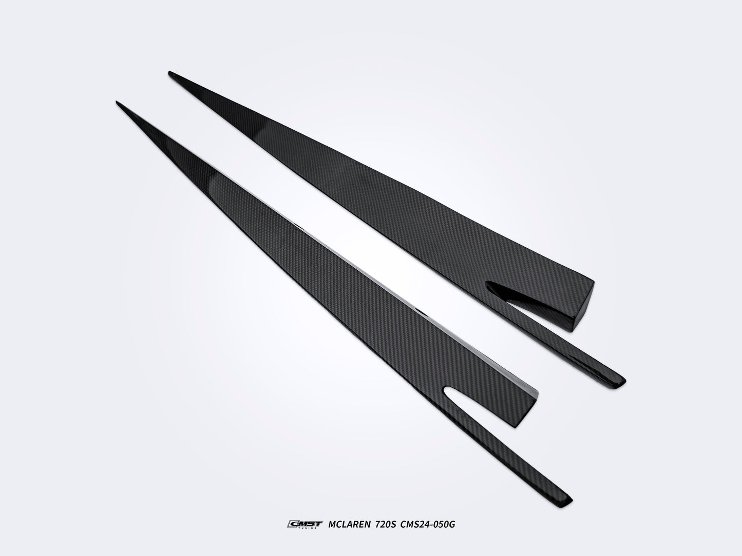 CMST Tuning Door Side Blades for McLaren 720S & 750S & 765LT Dry Pre-preg Carbon Fiber / FRP