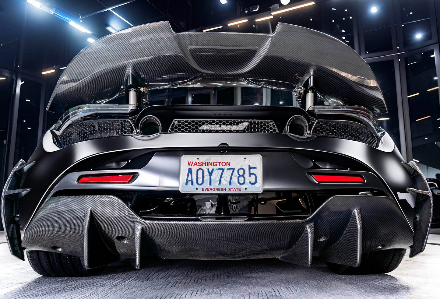 CMST Tuning V1 Rear Diffuser for McLaren 720S 2018-2023 Dry Pre-preg Carbon Fiber / FRP