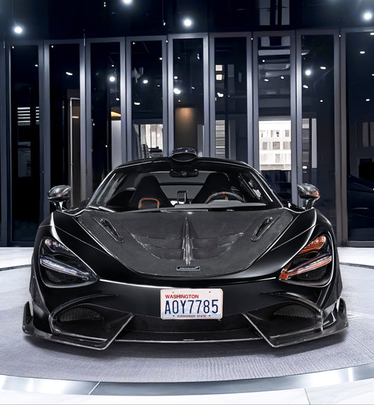 CMST Tuning V2 Front Lip for McLaren 720S 2018-2023 Dry Pre-preg Carbon Fiber / FRP