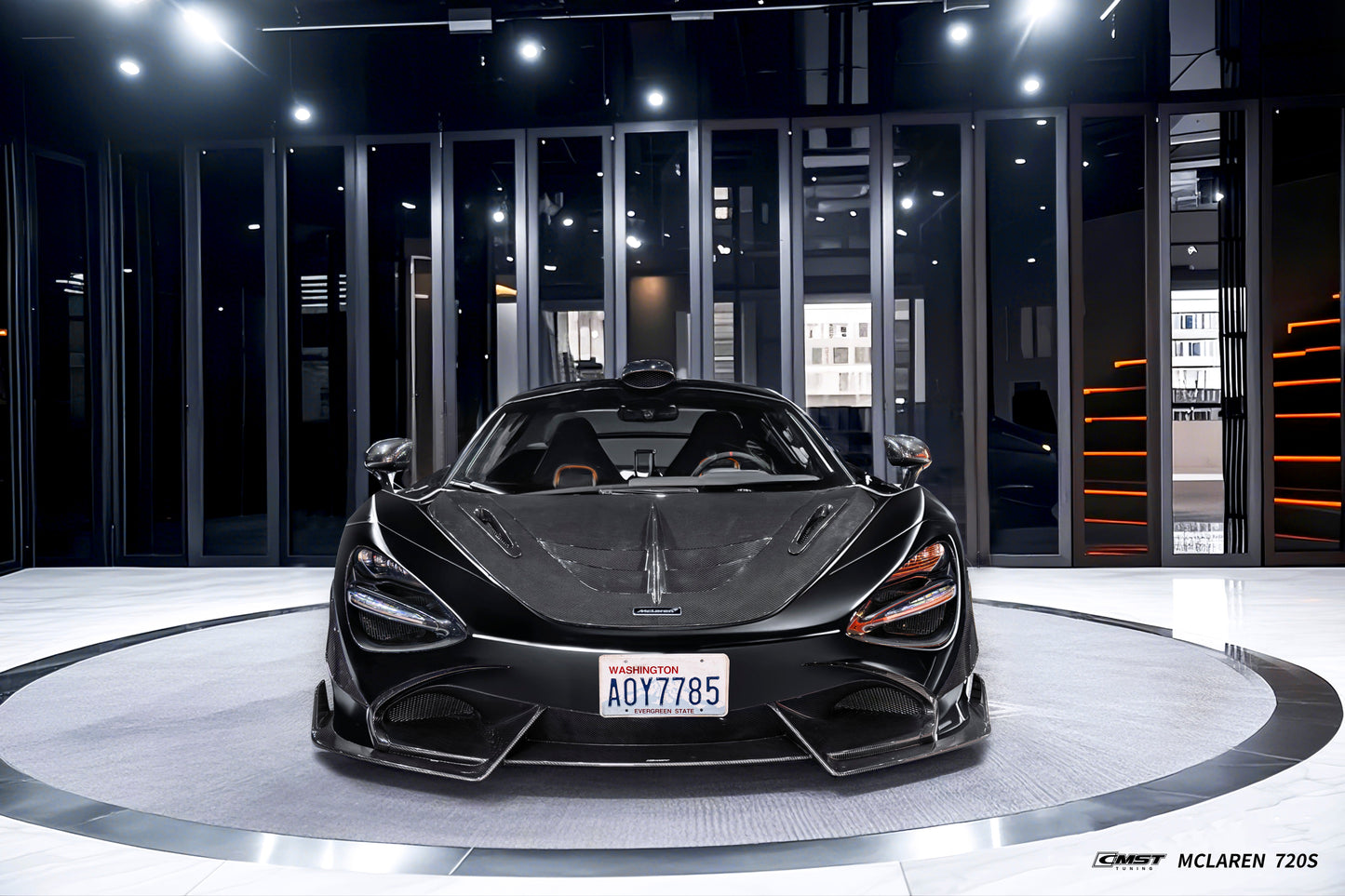 CMST Tuning Front Canards for McLaren 720S 2018-2023 Dry Pre-preg Carbon Fiber / FRP