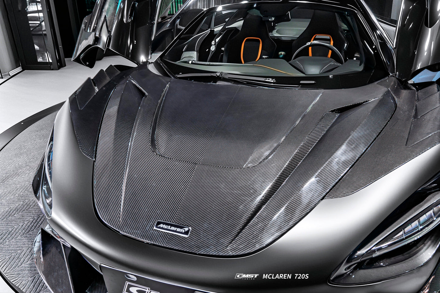 CMST Tuning V1 Hood for McLaren 720S & 750S & 765LT Dry Pre-preg Carbon Fiber / FRP