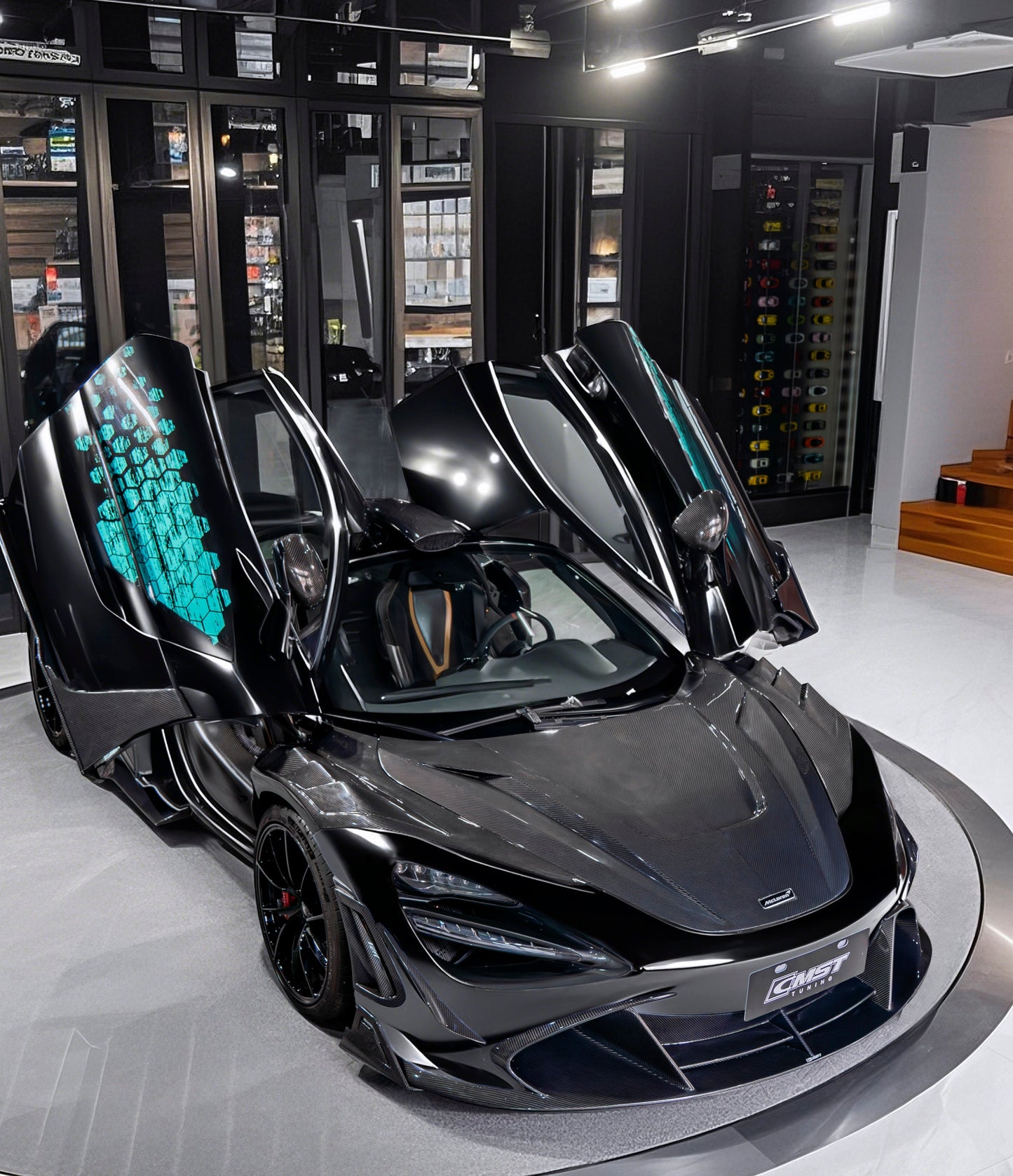 CMST Tuning V3 Front Lip for McLaren 720S 2018-2023 Dry Pre-preg Carbon Fiber / FRP