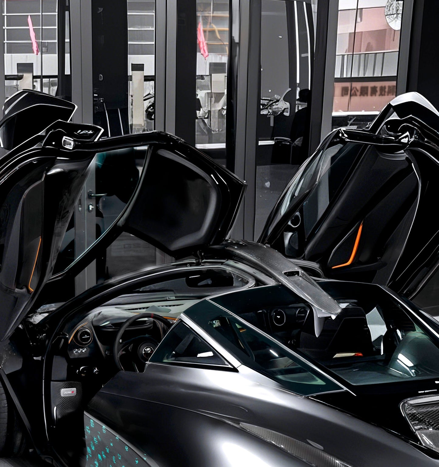 CMST Tuning Roof Scoop for McLaren 720S & 750S & 765LT Dry Pre-preg Carbon Fiber / FRP