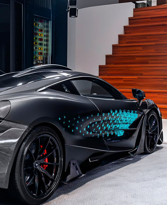CMST Tuning Side Skirts for McLaren 720S 2018-2023 & 750S 2024-ON Dry Pre-preg Carbon Fiber / FRP