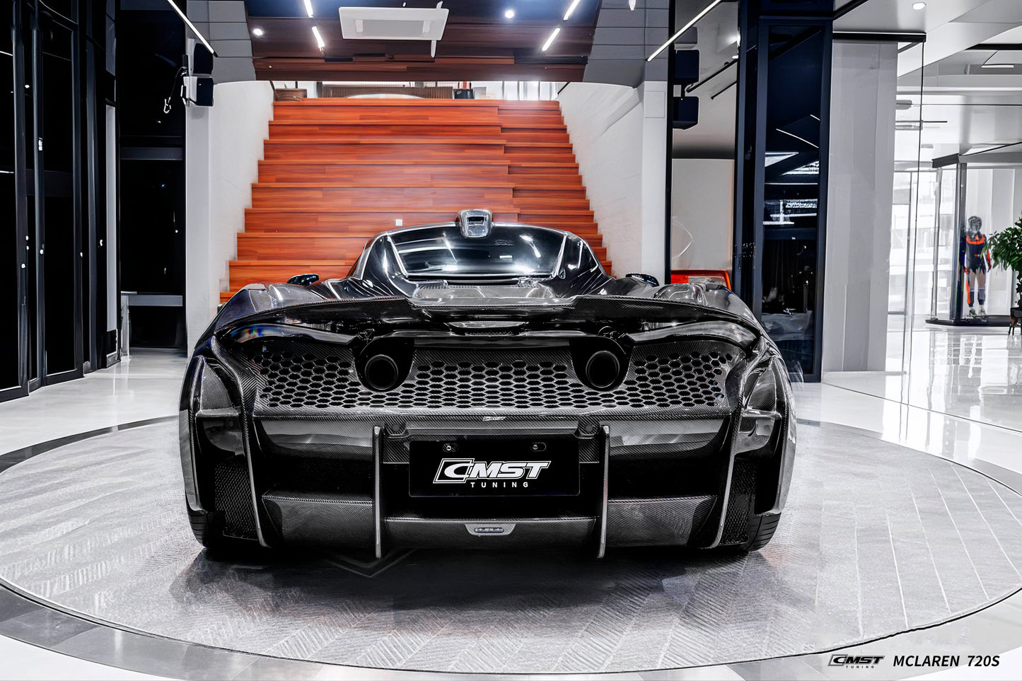 CMST Tuning Roof Scoop for McLaren 720S & 750S & 765LT Dry Pre-preg Carbon Fiber / FRP