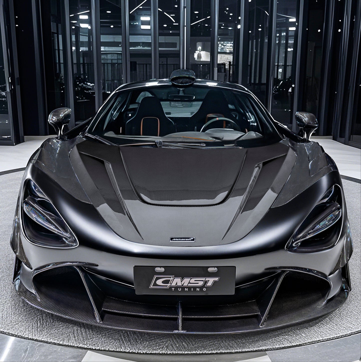 CMST Tuning V3 Front Lip for McLaren 720S 2018-2023 Dry Pre-preg Carbon Fiber / FRP