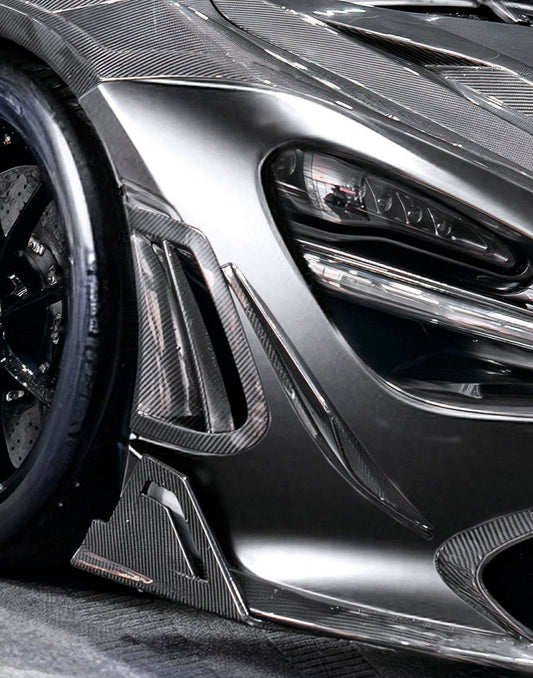 CMST Tuning Upper Valences for McLaren 720S 2018-2023 Dry Pre-preg Carbon Fiber / FRP