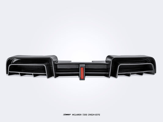 CMST Tuning V2 Rear Diffuser for McLaren 720S 2018-2023 Dry Pre-preg Carbon Fiber / FRP