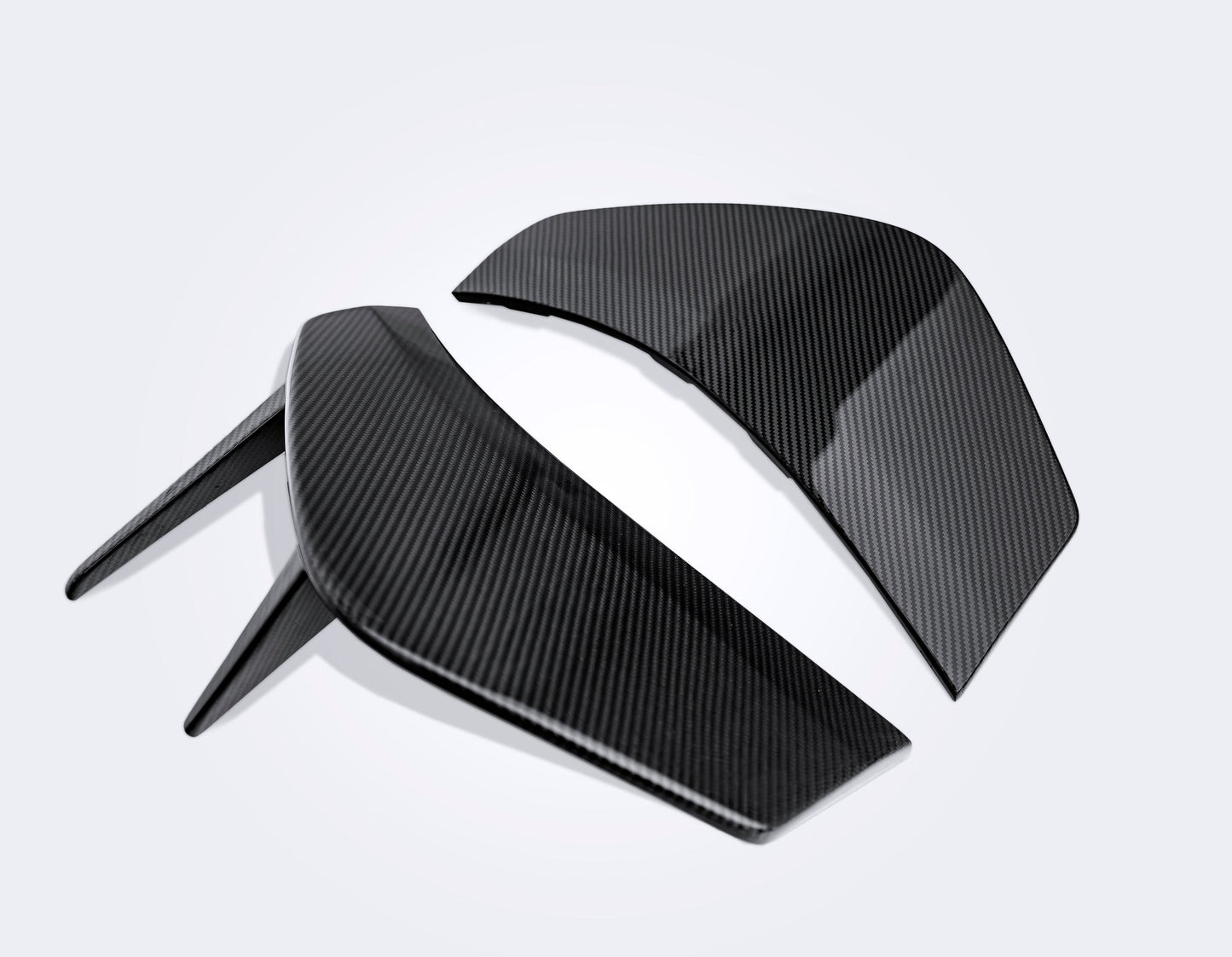 CMST Tuning Rear Bumper Side Valences for McLaren 720S 2018-2023 Dry Pre-preg Carbon Fiber / FRP