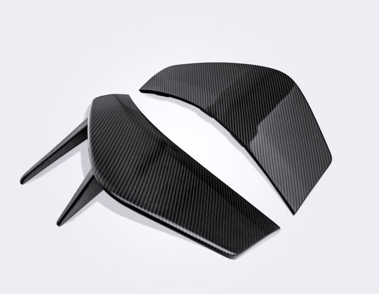 CMST Tuning Rear Bumper Side Valences for McLaren 720S 2018-2023 Dry Pre-preg Carbon Fiber / FRP
