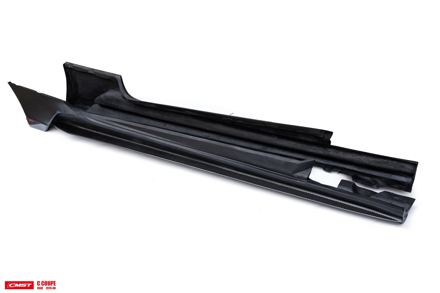 CMST Tuning Side Skirts for Mercedes Benz C-Class C43 AMG C300 W205 2016-2022 Carbon Fiber/FRP