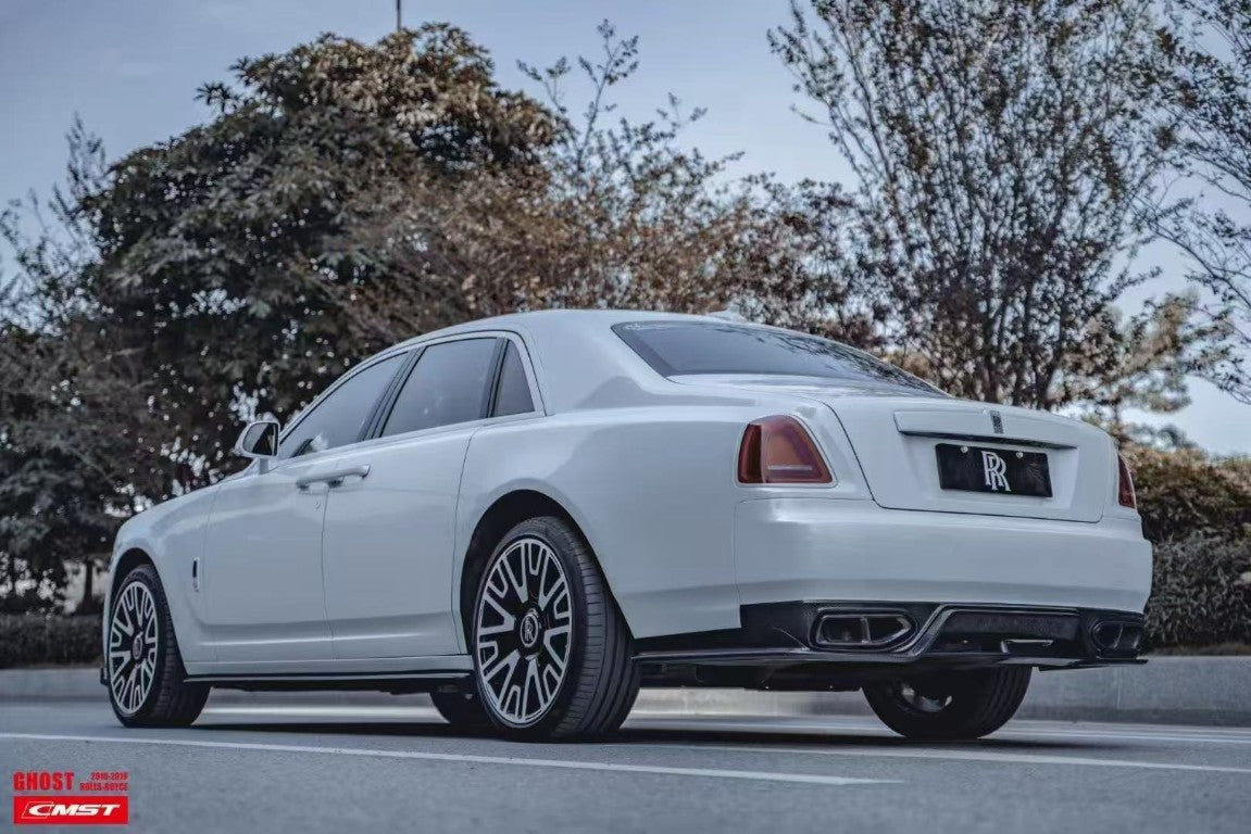 CMST Tuning Rear Bumper & Diffuser for Rolls-Royce Ghost First Generation Series II 2015-2020 Carbon Fiber / FRP