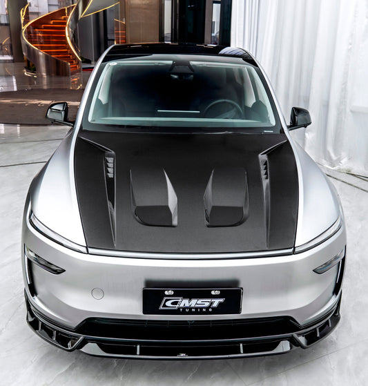CMST Tuning V1 Hood for Tesla Model Y Juniper 2026-ON Carbon Fiber / FRP