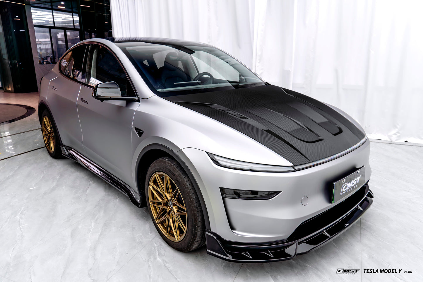 CMST Tuning Front Lip for Tesla Model Y Juniper 2026-ON ABS