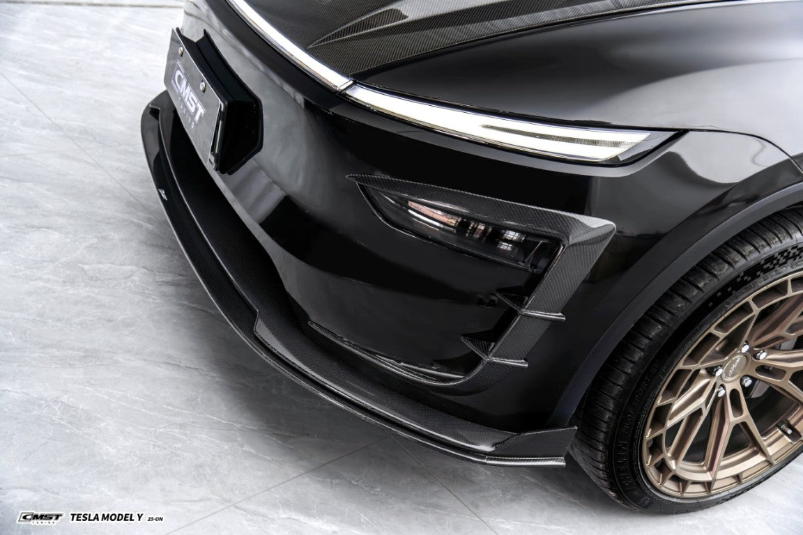 CMST Tuning Upper Valences for Tesla Model Y Juniper 2026-ON Carbon Fiber / FRP