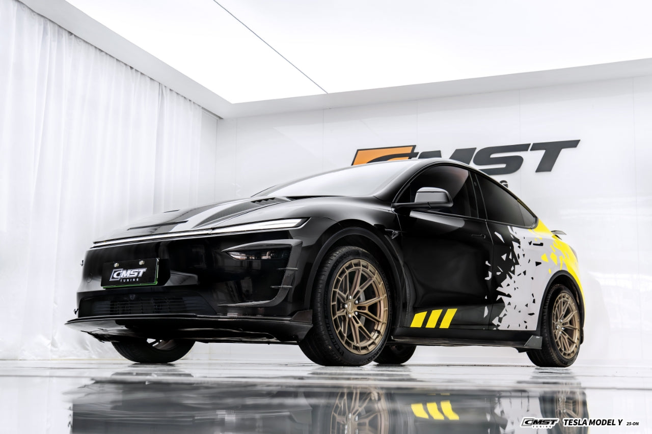 CMST Tuning V1 Front Lip for Tesla Model Y Juniper 2026-ON Carbon Fiber / FRP